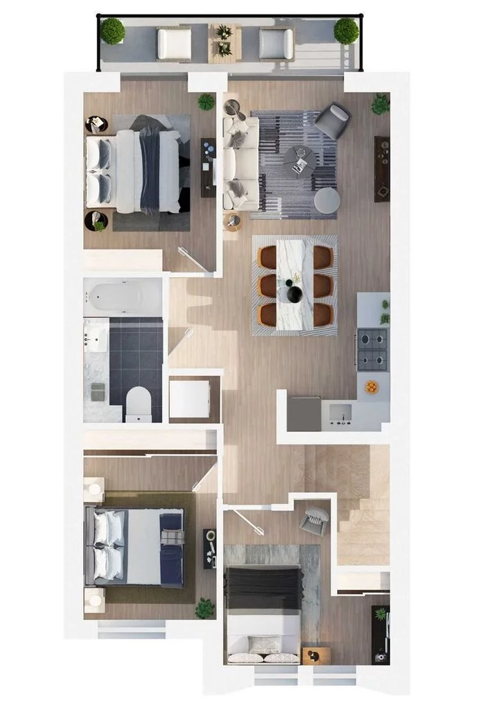 Dom 68,00 m², oferta nr , 1810/17584/ODS, Prószków