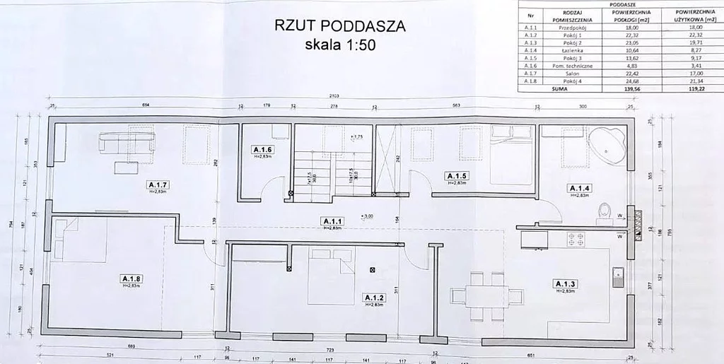 Dom 270,00 m², oferta nr , 1707/17584/ODS, Dębie, Młyńska