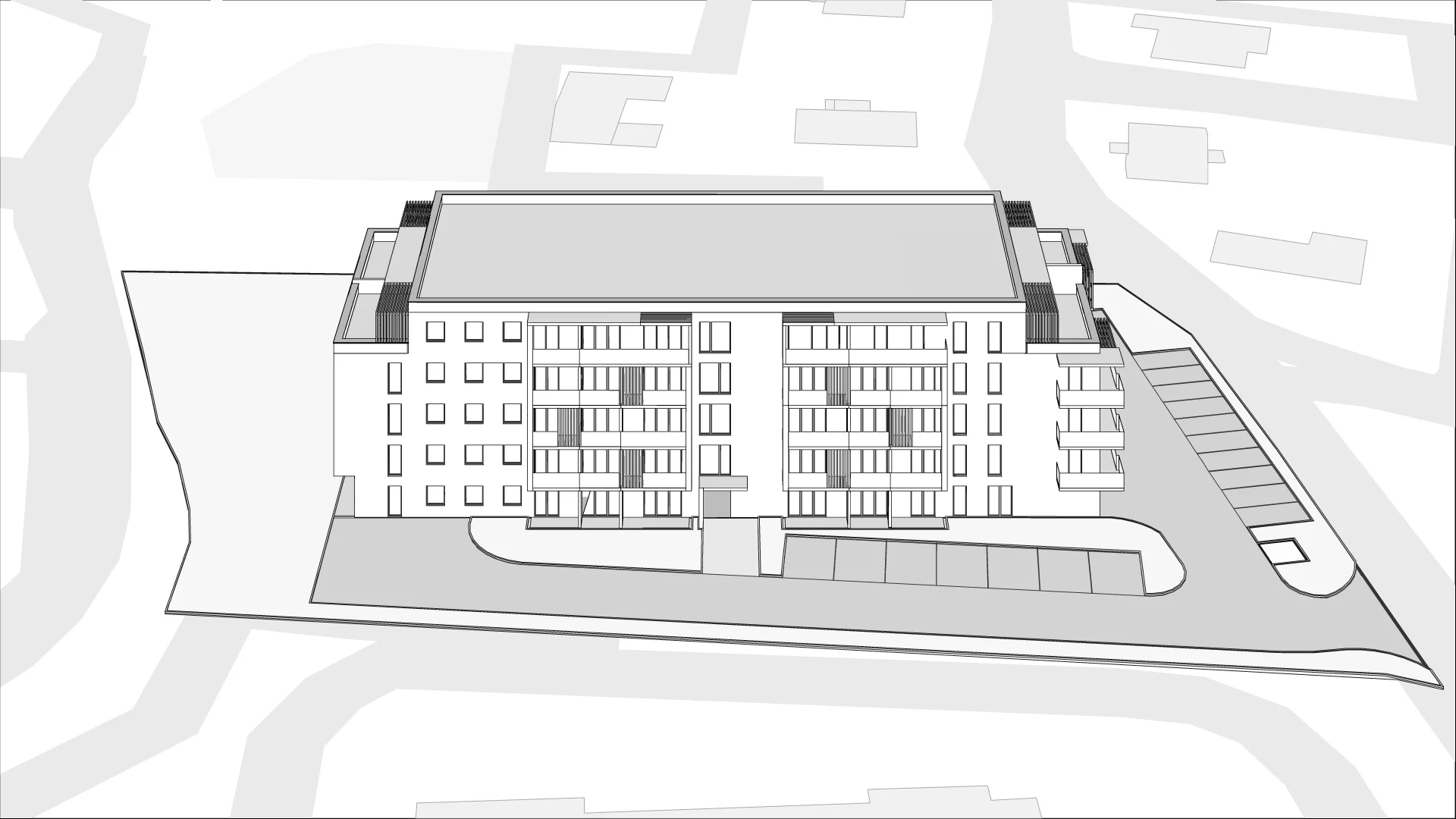 Wirtualna makieta 3D inwestycji Enklawa Zalesie