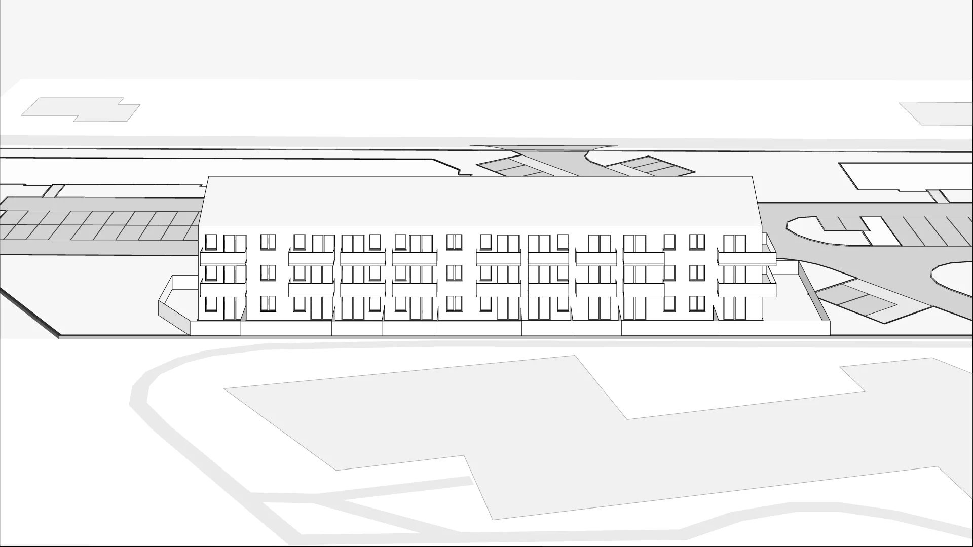 Wirtualna makieta 3D mieszkania 40.33 m², D2/1/2