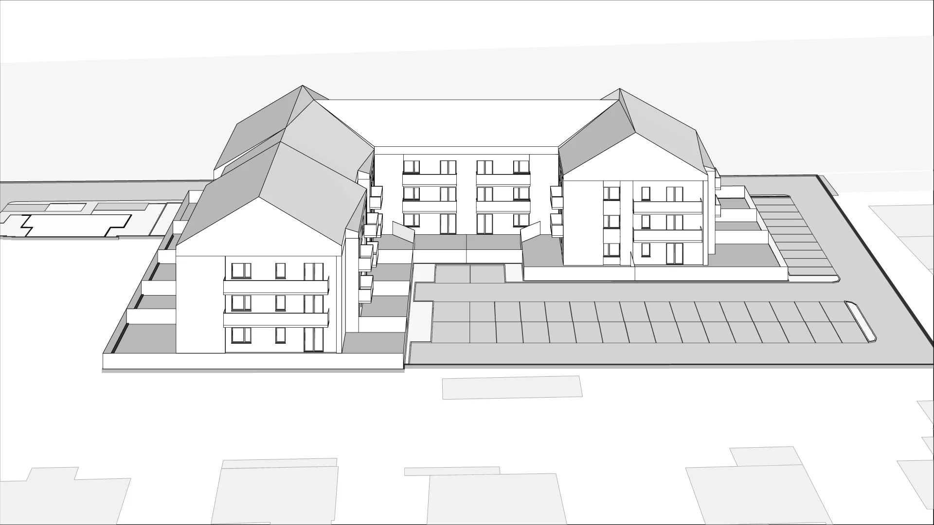 Wirtualna makieta 3D mieszkania 58.67 m², K1/1/8