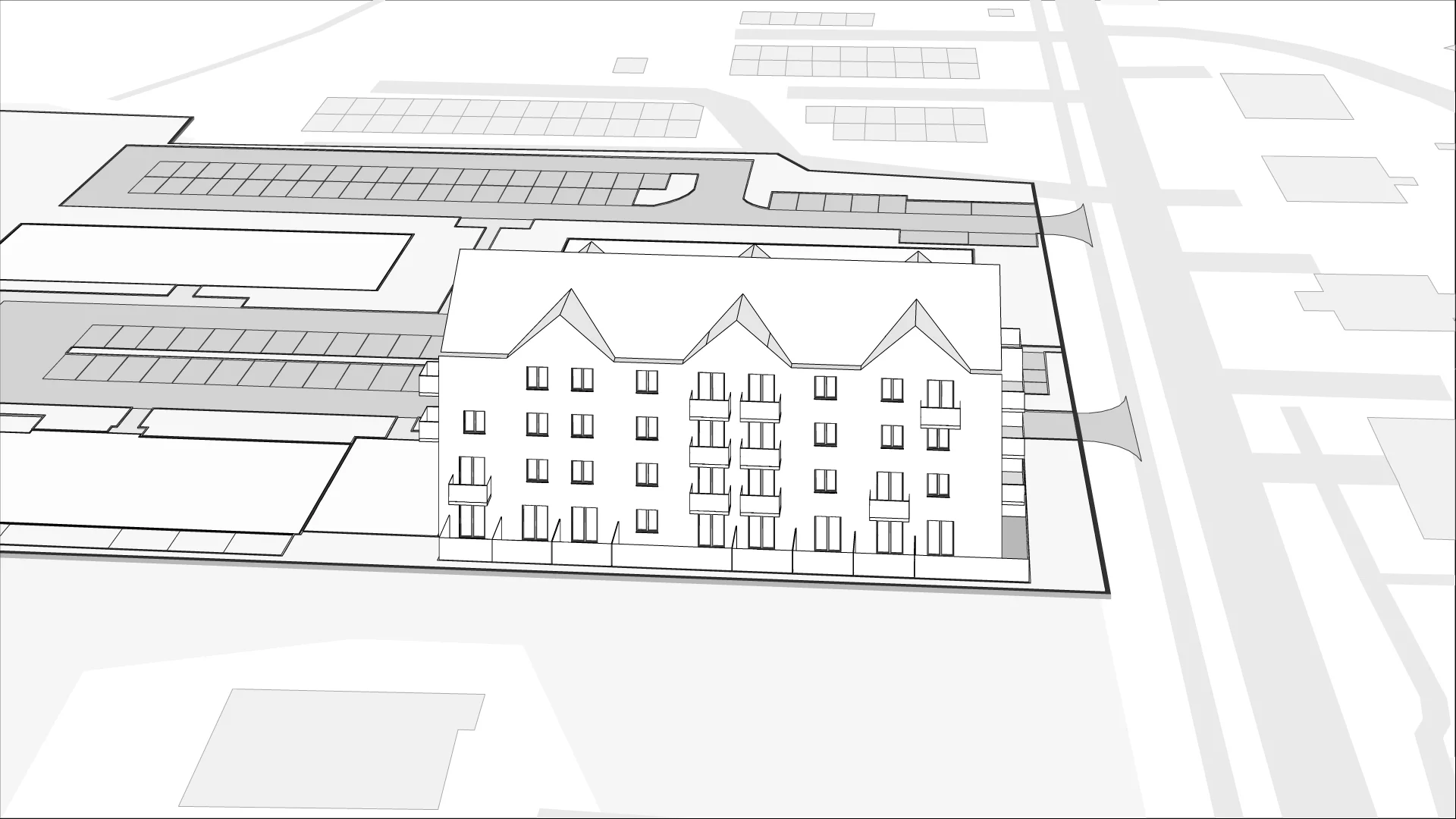 Wirtualna makieta 3D mieszkania 40.15 m², B3/1/20