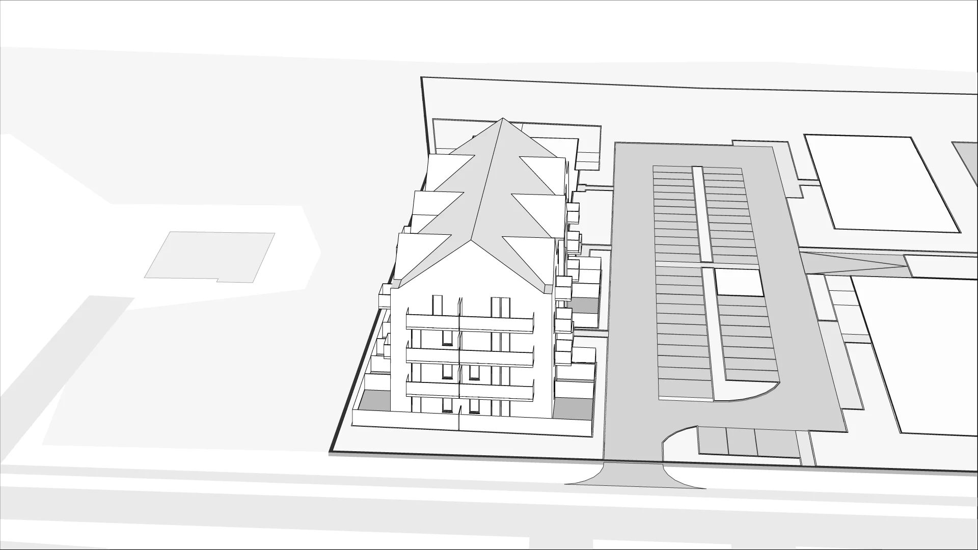 Wirtualna makieta 3D mieszkania 60.53 m², B3/2/30