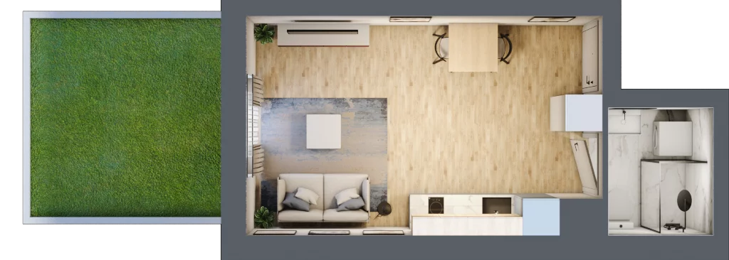 1 pokój, lokal inwestycyjny 24,05 m², parter, oferta nr B3/0/12, MONTANO - lokale inwestycyjne, Polanica-Zdrój, al. Zwycięzców