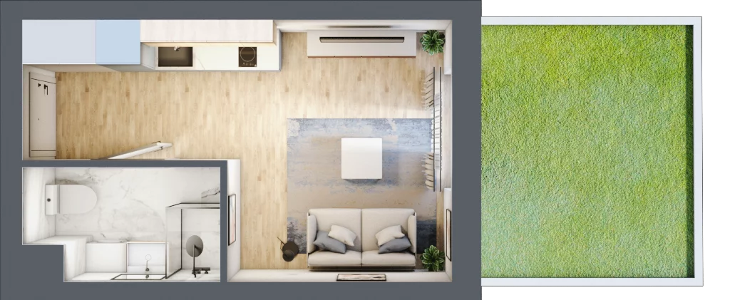 1 pokój, lokal inwestycyjny 20,00 m², parter, oferta nr B3/0/10, MONTANO - lokale inwestycyjne, Polanica-Zdrój, al. Zwycięzców
