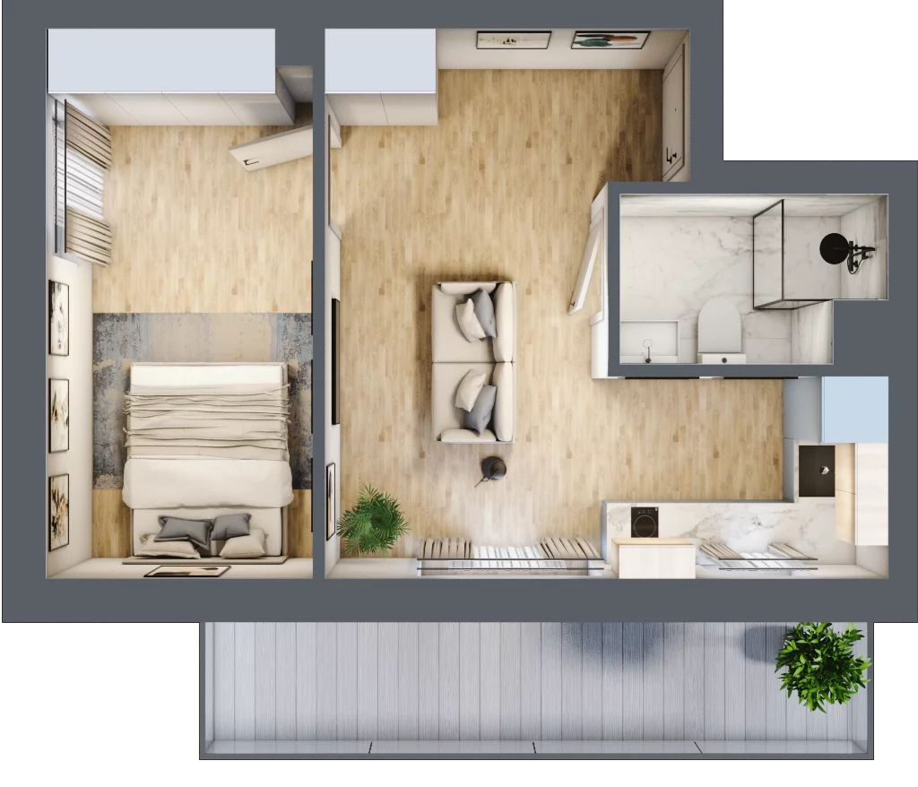 2 pokoje, lokal inwestycyjny 33,79 m², piętro 1, oferta nr B4/1/17, MONTANO - lokale inwestycyjne, Polanica-Zdrój, al. Zwycięzców