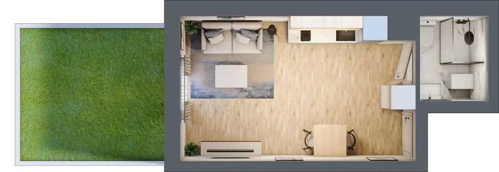 1 pokój, lokal inwestycyjny 24,05 m², parter, oferta nr B4/0/12, MONTANO - lokale inwestycyjne, Polanica-Zdrój, al. Zwycięzców