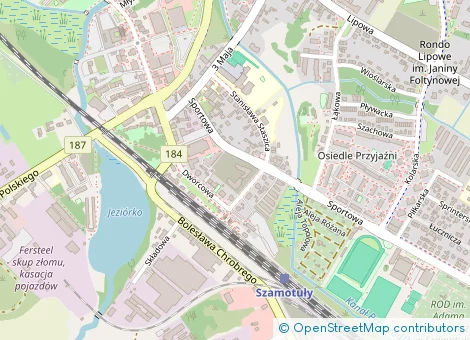 Lokalizacja inwestycji ulica Staszica etap A