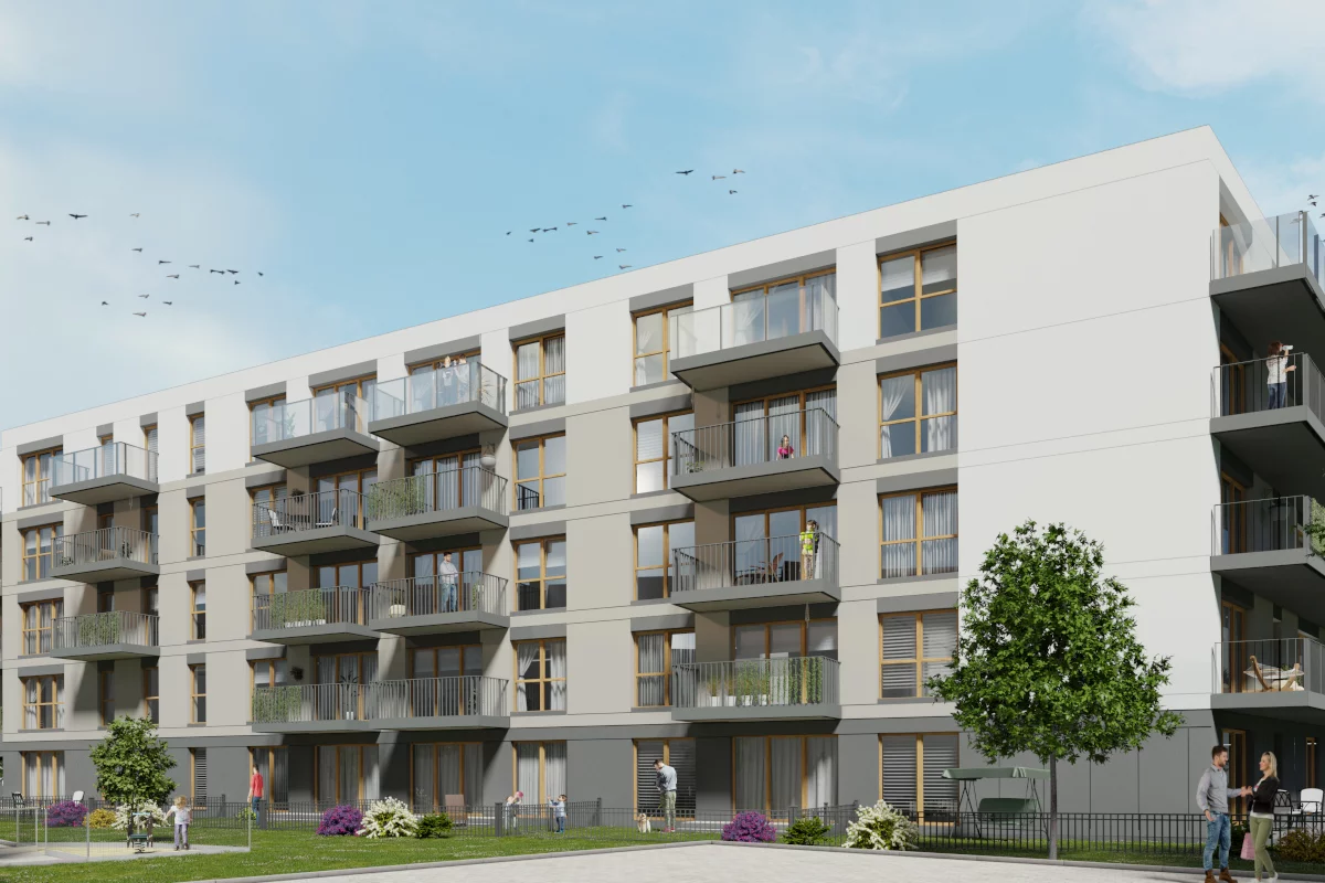 Apartamenty ulica Staszica etap A Szamotuły ul. Sportowa