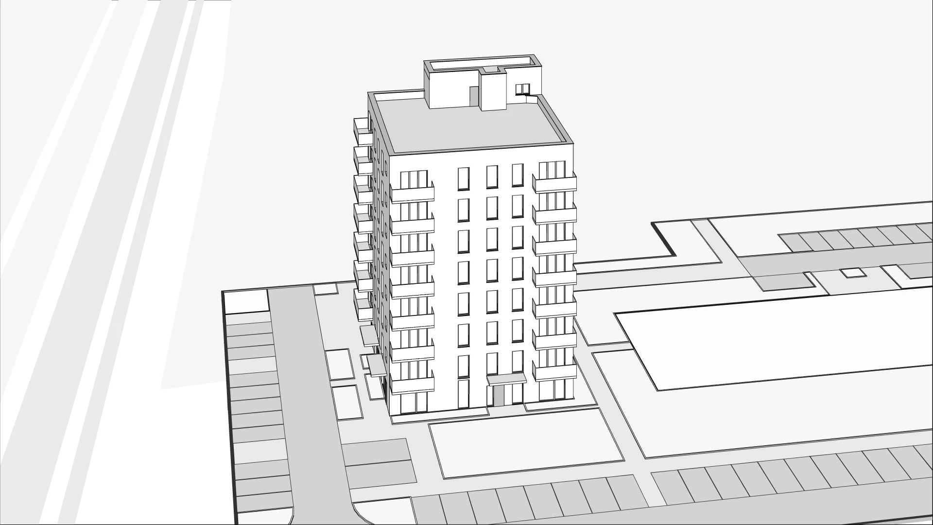 Wirtualna makieta 3D mieszkania 56.4 m², C.1.01