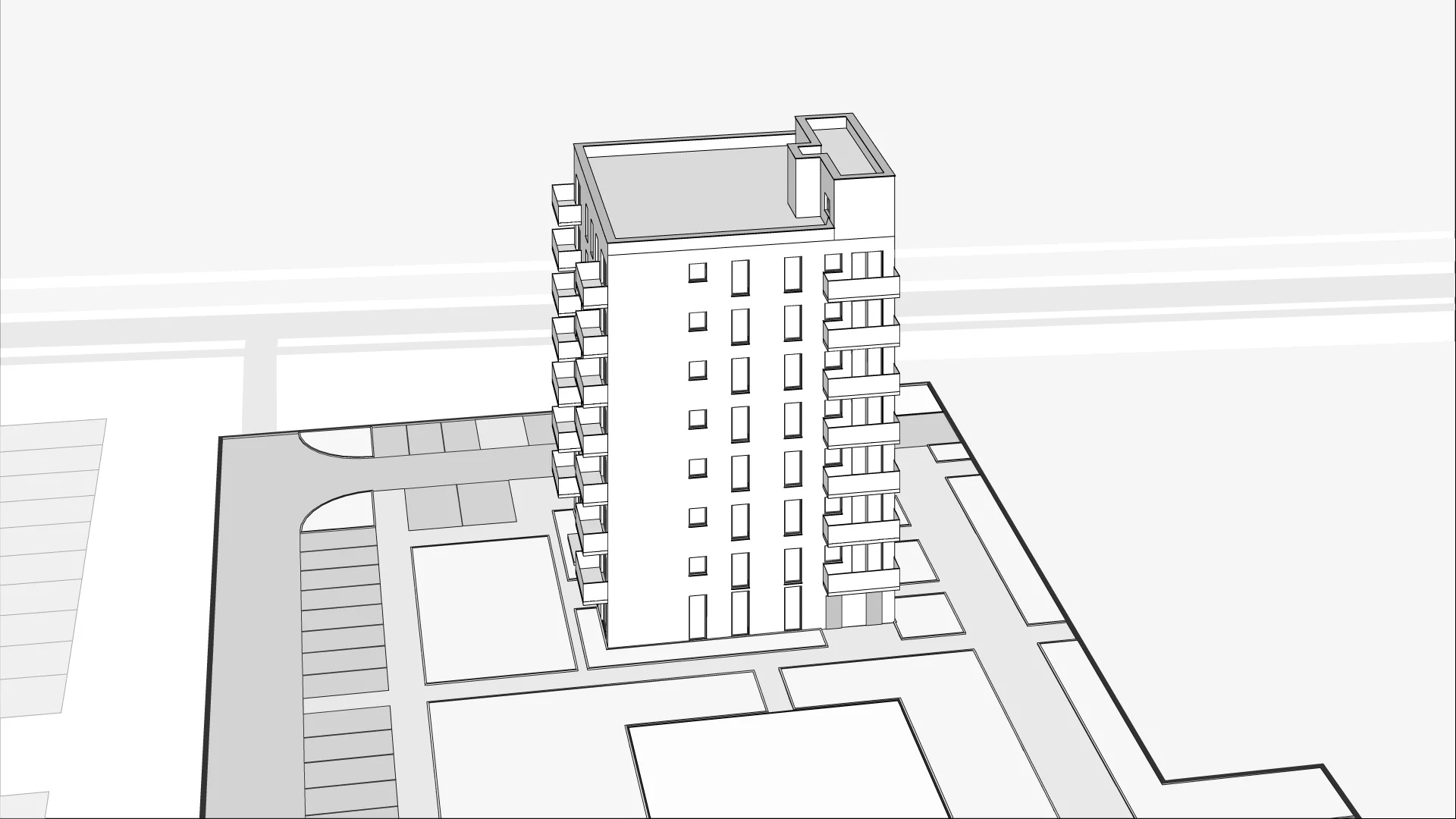 Wirtualna makieta 3D mieszkania 50.43 m², C.1.03