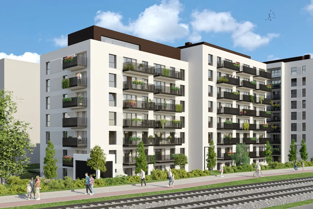 Apartamenty Unii Lubelskiej 4 - etap B Poznań Nowe Miasto ul. Unii Lubelskiej 4