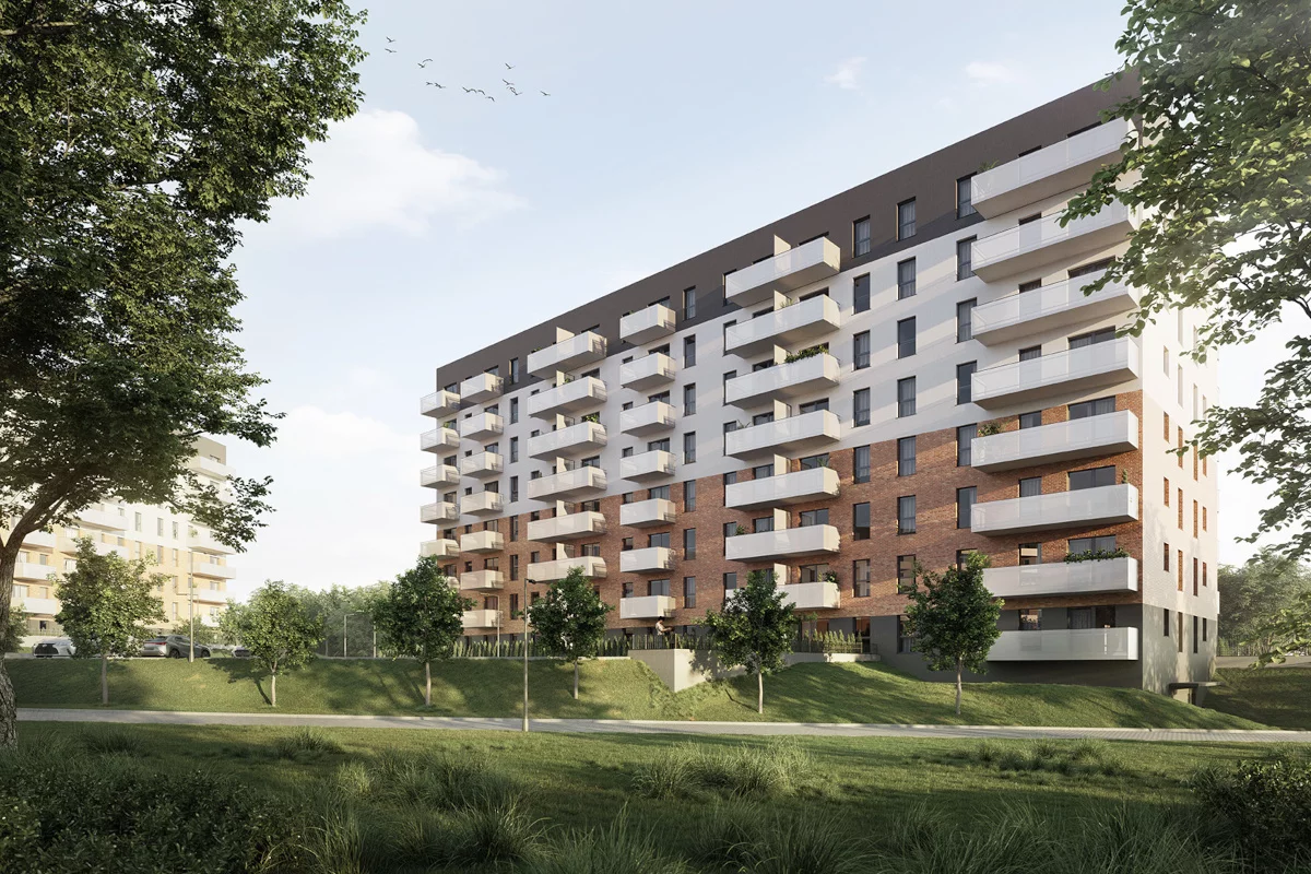 Mieszkanie dwupokojowe 41,32 m², Tychy, al. Bielska, Sprzedaż