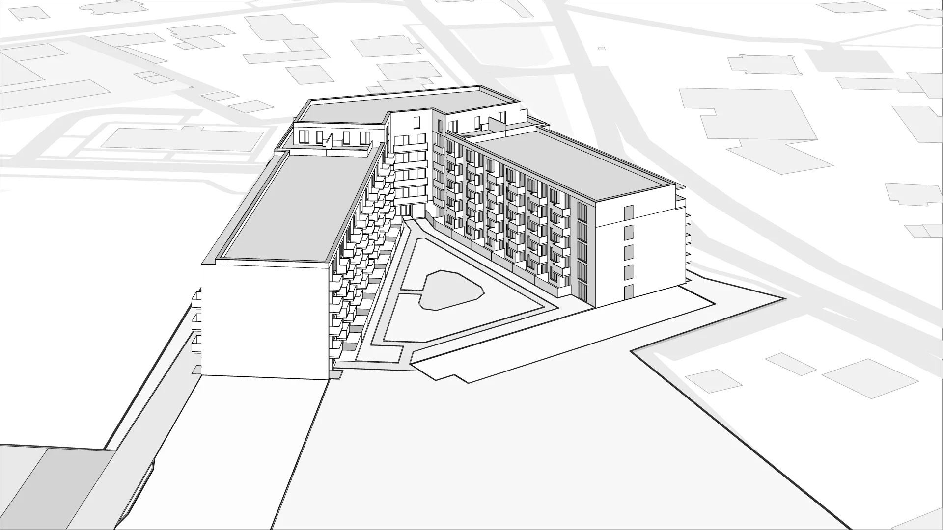 Wirtualna makieta 3D mieszkania 37.78 m², F.117