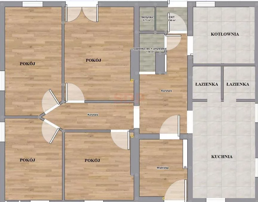 Dom i rezydencja 260,00 m², oferta nr , 29543, Bielany Wrocławskie, Ogrodowa