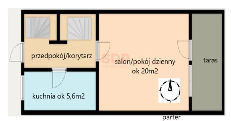 Dom 54,68 m², oferta nr , 39876, Wrocław, Piotra Norblina
