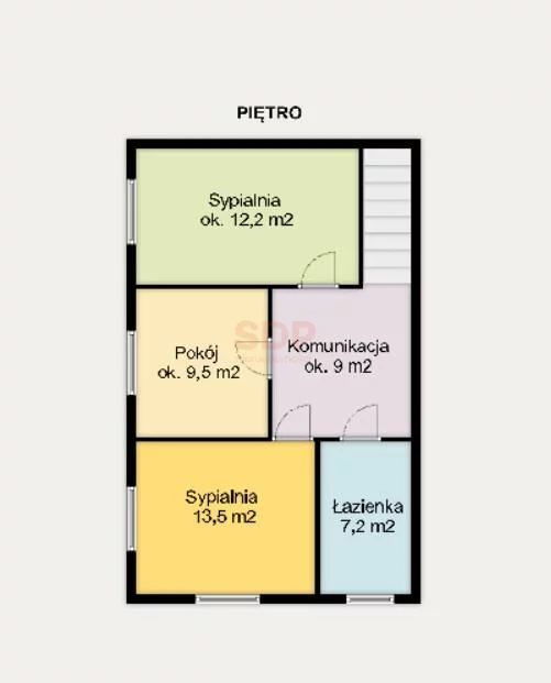 Dom 120,00 m², oferta nr , 42675, Bielany Wrocławskie, Kwiatowa