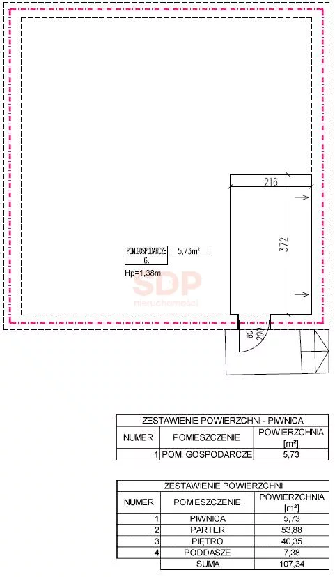 Dom 104,51 m², oferta nr , 41538, Wrocław, Terenowa
