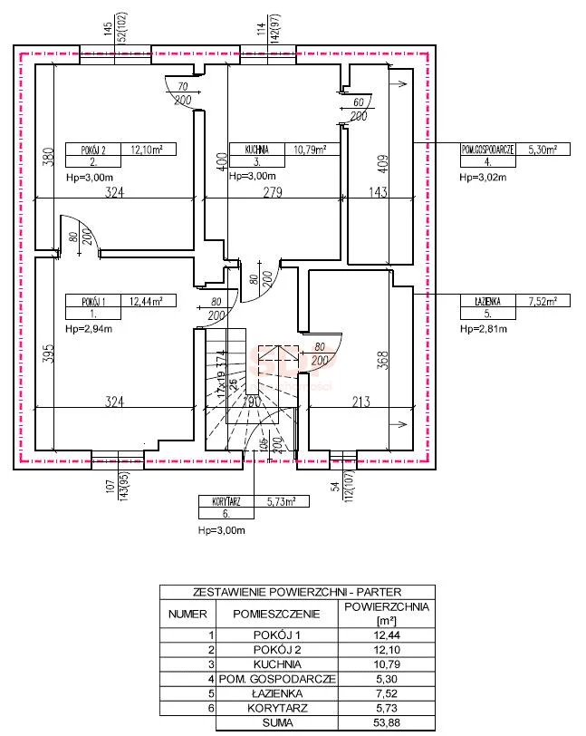 Dom 104,51 m², oferta nr , 41538, Wrocław, Terenowa