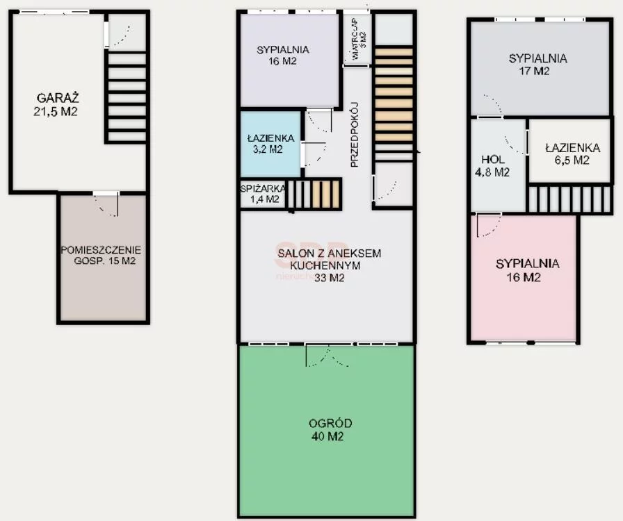 Dom i rezydencja 155,70 m², oferta nr , 38869, Wrocław, Krzyki-Partynice, Krzyki, Zabrodzka