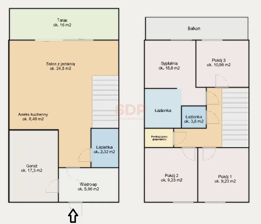 Dom 126,50 m², oferta nr , 42793, Kębłowice, Ikara