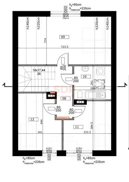 Dom 128,00 m², oferta nr , 42106, Wrocław, Krzyki-Partynice, Krzyki, Koreańska