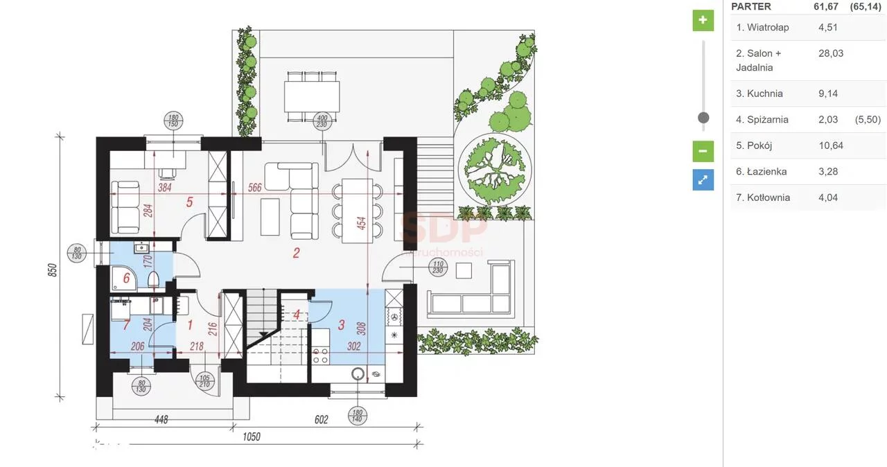 Dom 119,29 m², oferta nr , 42612, Trzebnica, Prusicka