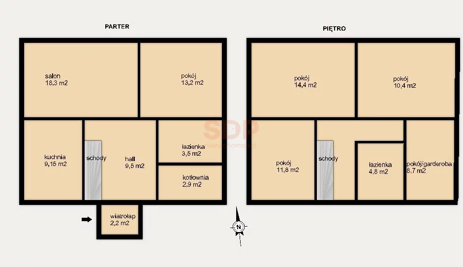 Dom i rezydencja 103,00 m², oferta nr , 41749, Łagiewniki, Jedności Narodowej