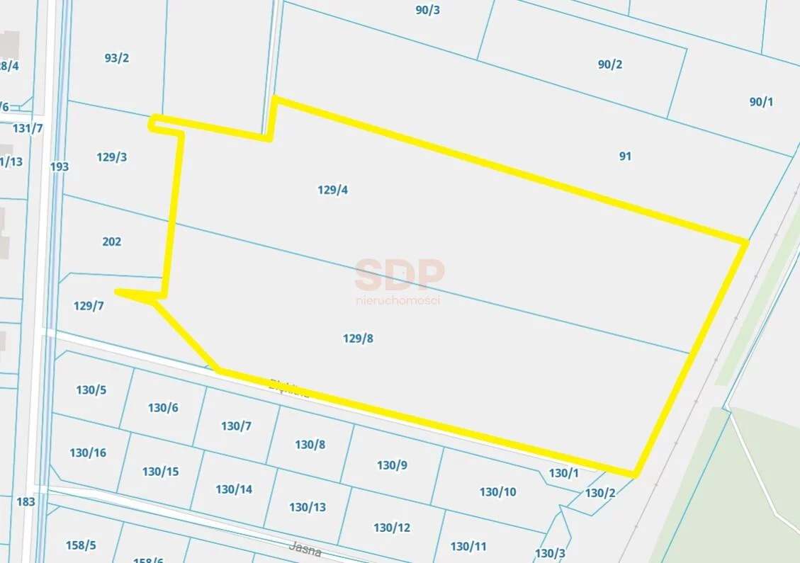 Działka 29 828,00 m², oferta nr , 41816, Chrzanów, Błękitna