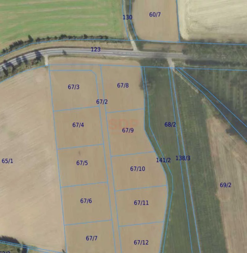 Działka 3 354,00 m², oferta nr , 34750, Borkowice
