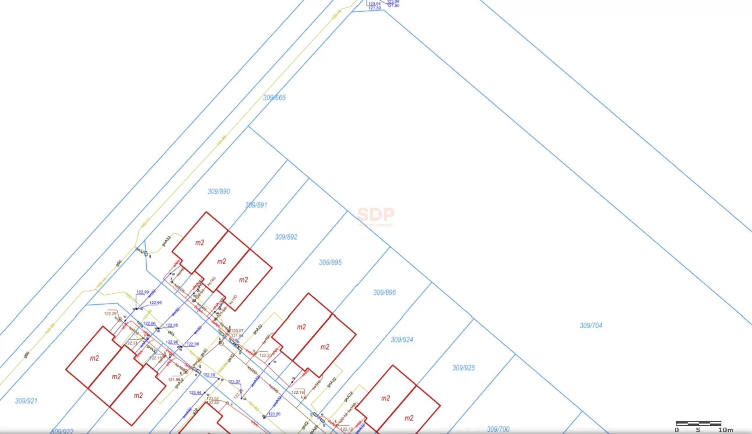 Działka 7 044,00 m², oferta nr , 21312, Nadolice Wielkie, Cyprysowa