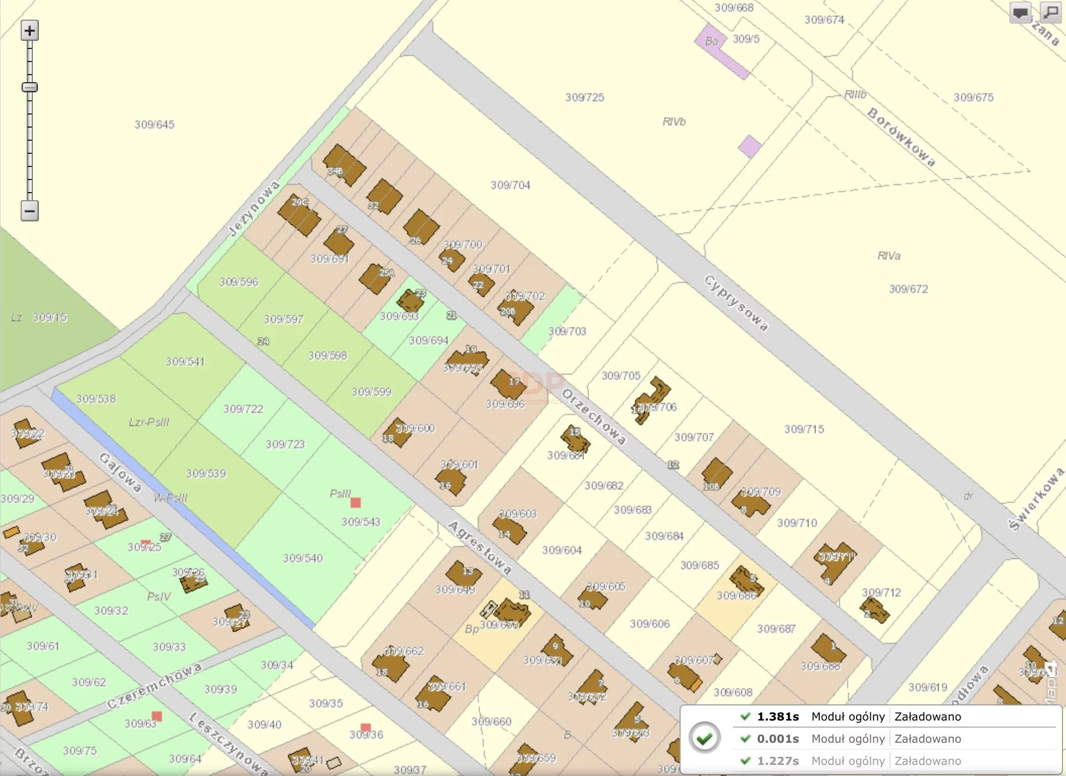 Działka 7 044,00 m², oferta nr , 21312, Nadolice Wielkie, Cyprysowa