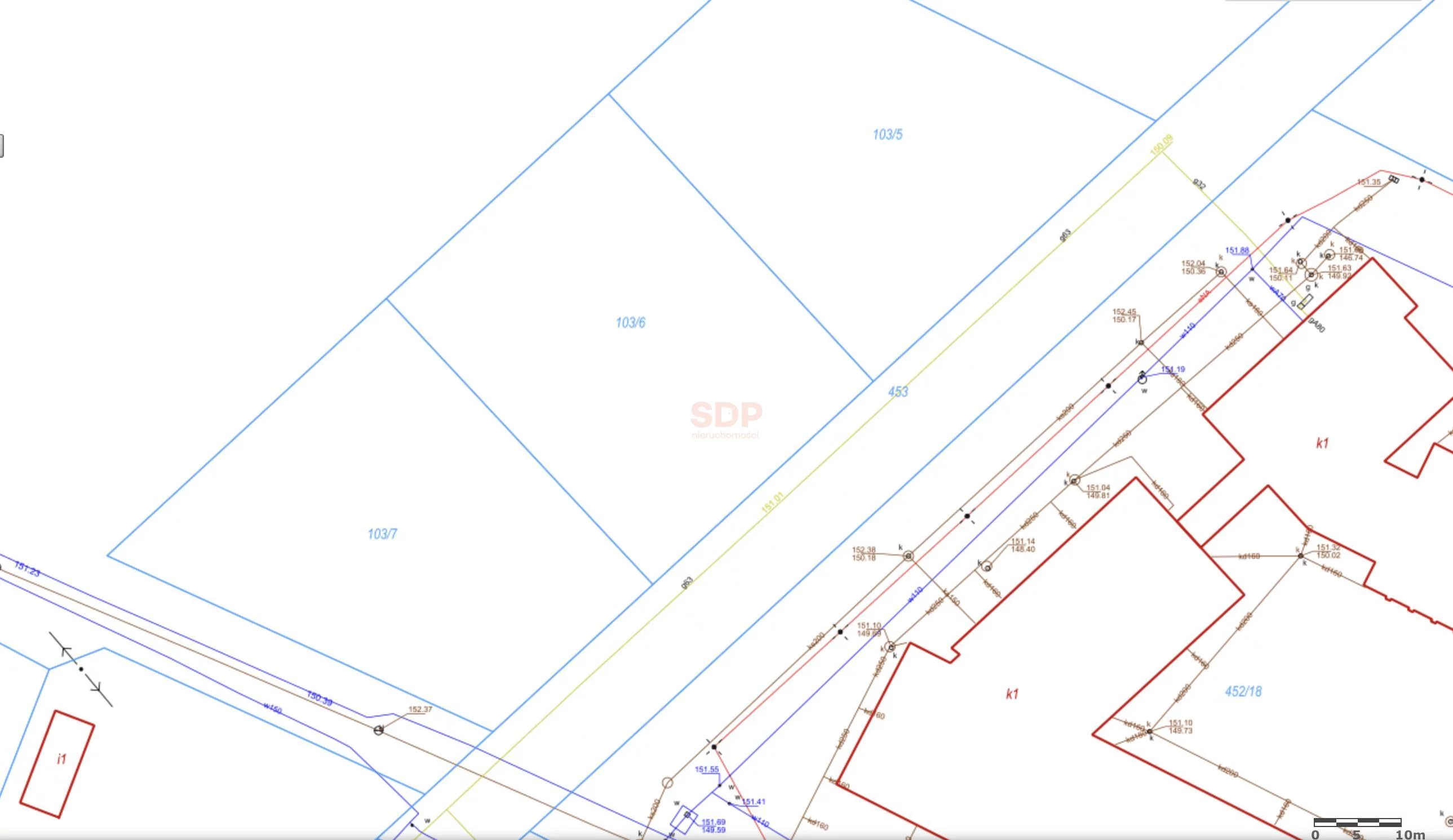 Działka 1 667,00 m², oferta nr , 25776, Dobrzeń