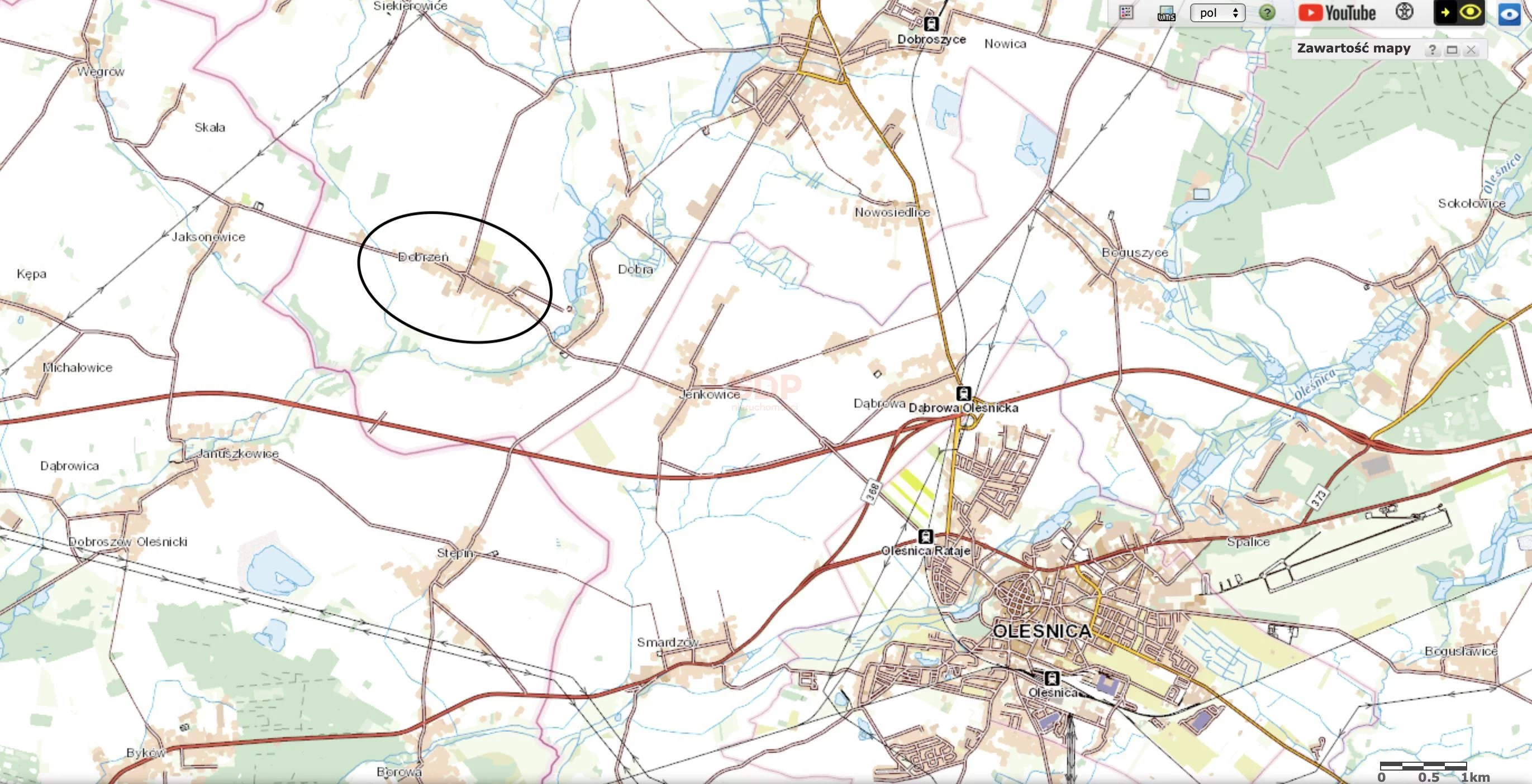 Działka 1 667,00 m², oferta nr , 25776, Dobrzeń