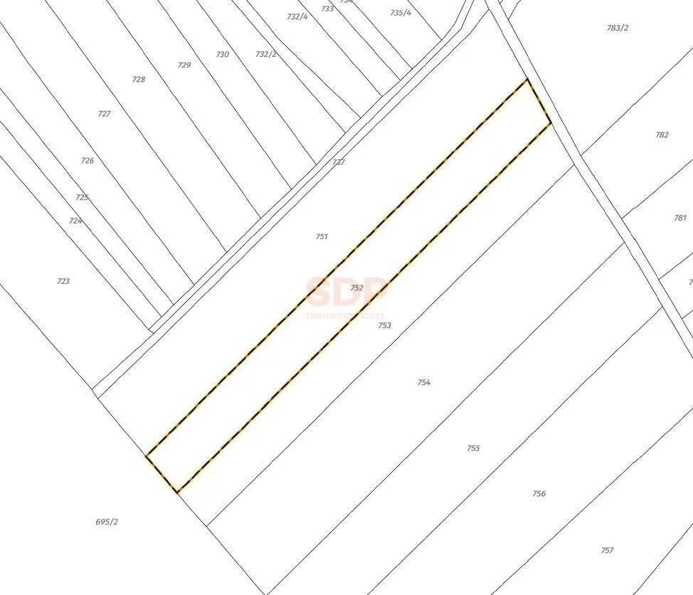 Działka 5 795,00 m², oferta nr , 28166, Radwanice, Katarzyńska