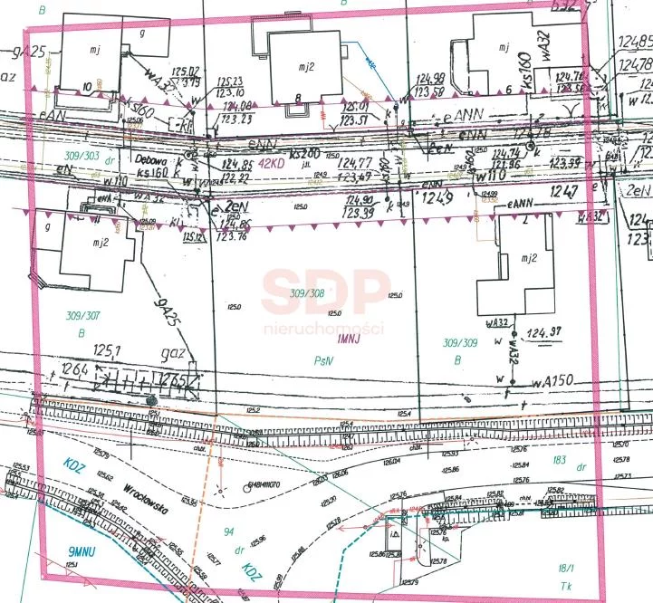 Działka 1 276,00 m², Nadolice Wielkie, Sprzedaż