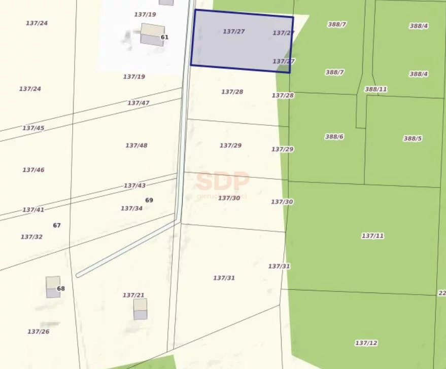 Działka 1 991,00 m², oferta nr , 42778, Nowa Wieś