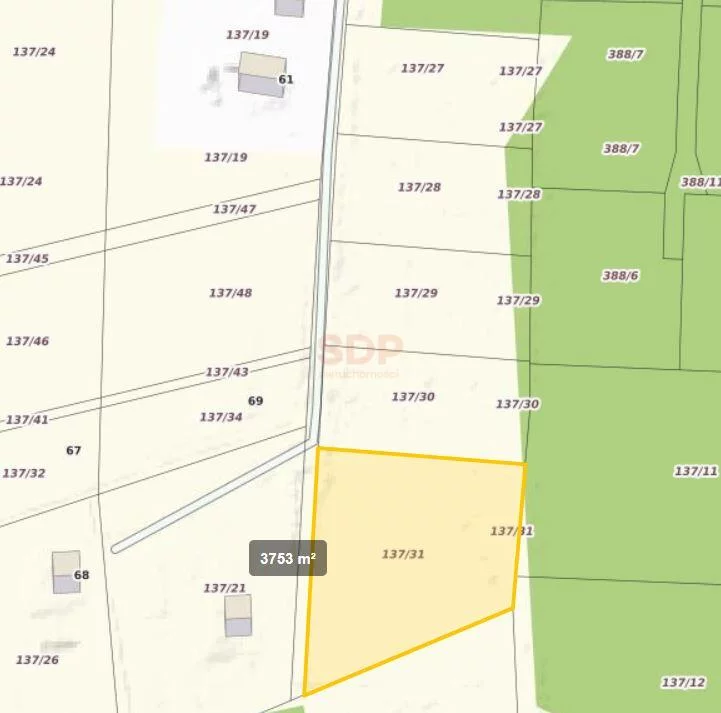 Działka 3 753,00 m², oferta nr , 42780, Nowa Wieś