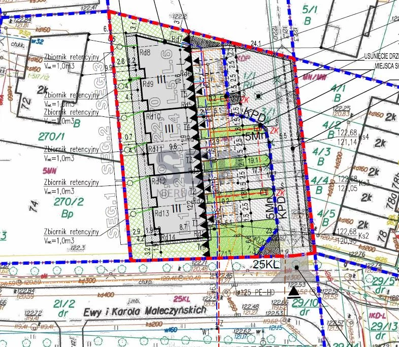 Działka 1 374,00 m², Wrocław, Fabryczna, Oporów, Sprzedaż