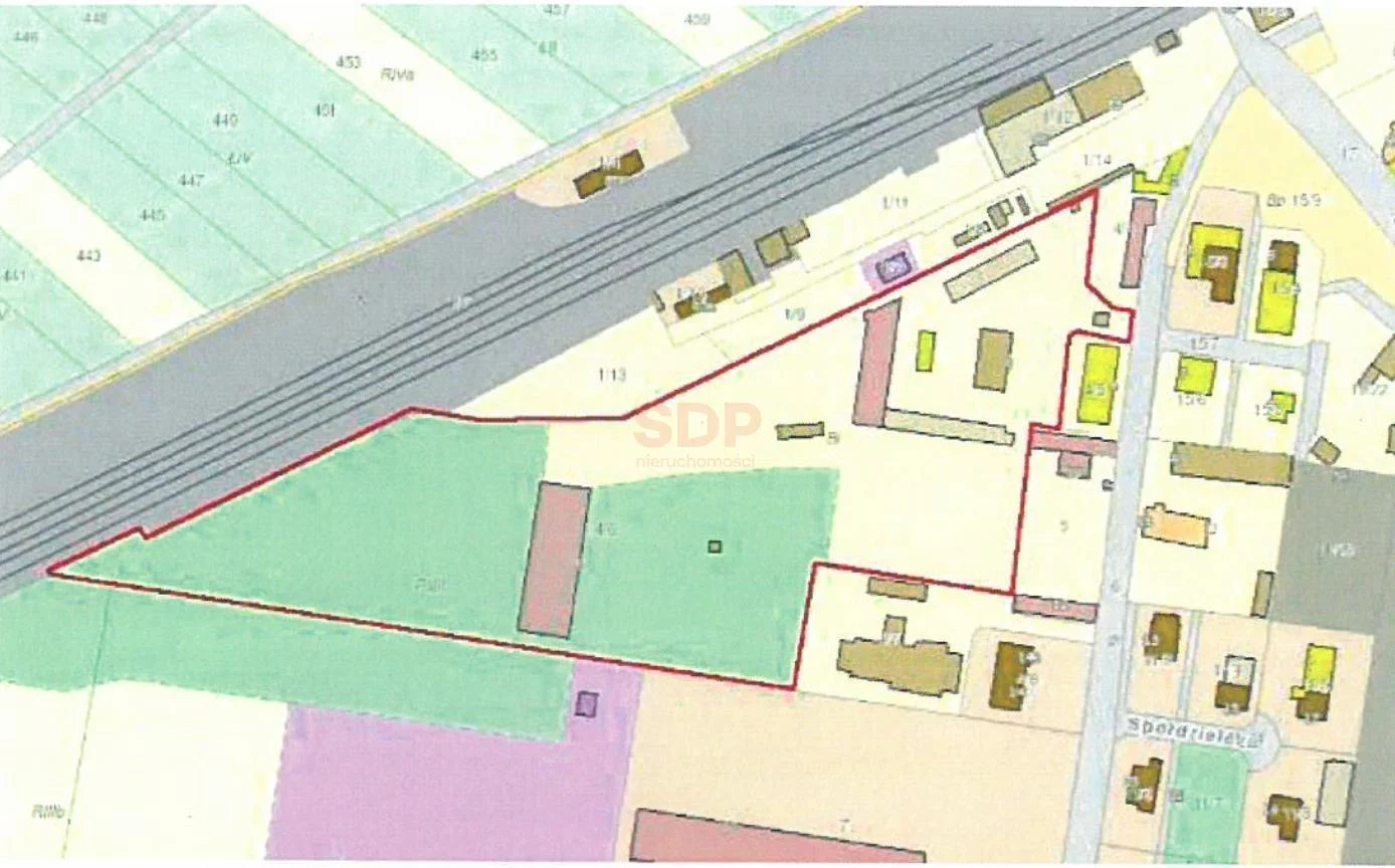Działka 29 979,00 m², oferta nr , 28888, Kąty Wrocławskie, Spółdzielcza