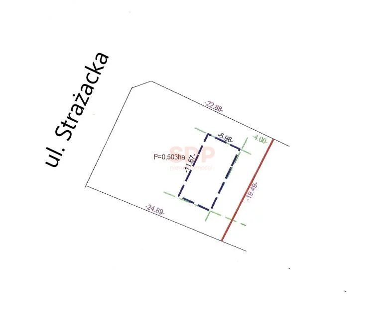 Działka 503,00 m², oferta nr , 42665, Wrocław, Psie Pole-Zawidawie, Psie Pole, Strażacka