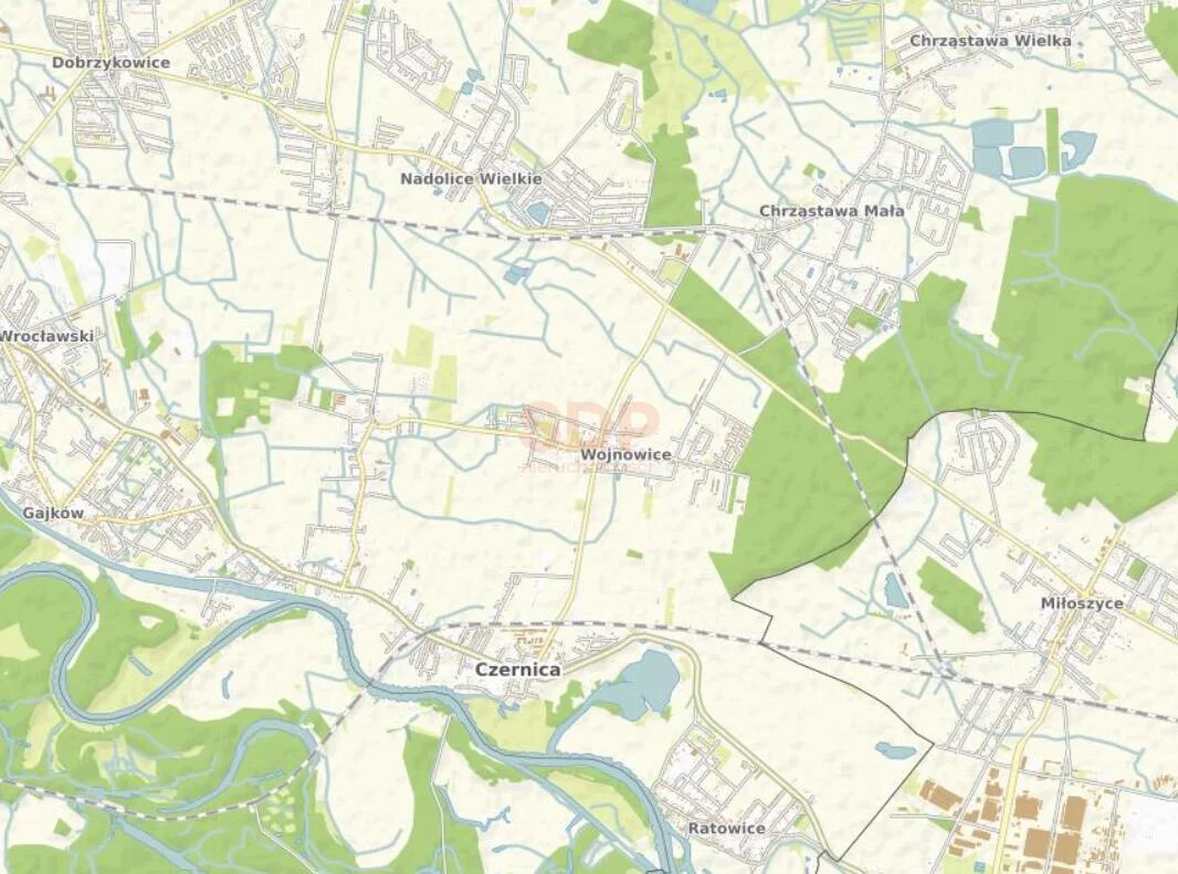 Działka 1 000,00 m², oferta nr , 42170, Wojnowice
