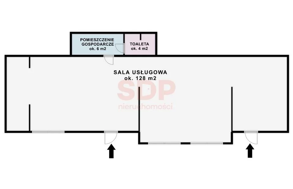 Lokal użytkowy do wynajęcia, 135,80 m², oferta nr 37251