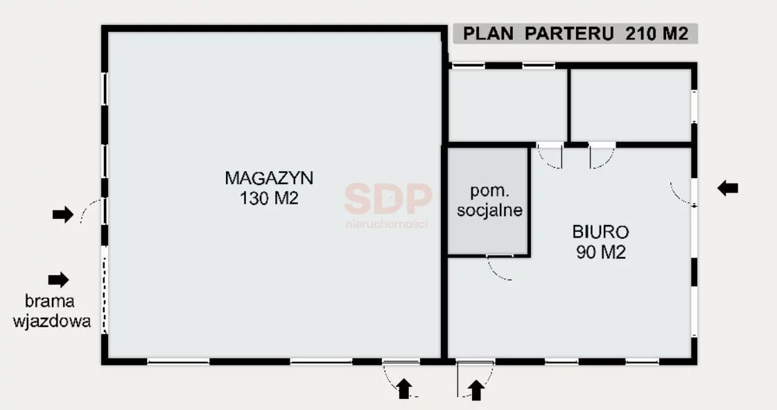 Lokal użytkowy 210,00 m², oferta nr , 36673, Wrocław, Fabryczna, Graniczna