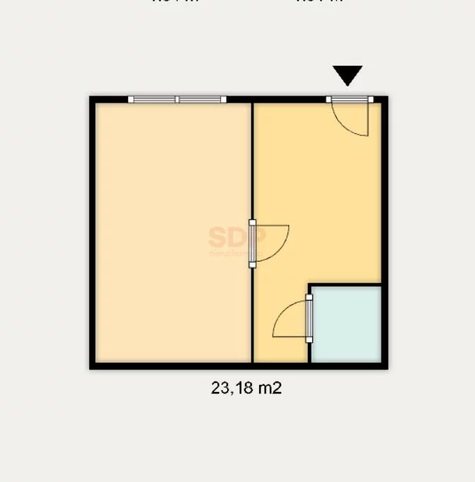 Lokal użytkowy 23,18 m², oferta nr , 42593, Warszawa, Grochowska
