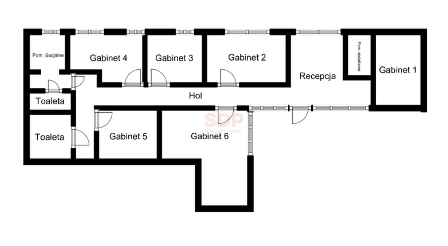 Lokal użytkowy 145,00 m², oferta nr , 41611, Wrocław, Biskupin-Sępolno-Dąbie-Bartoszowice, Śródmieście, Henryka Sienkiewicza