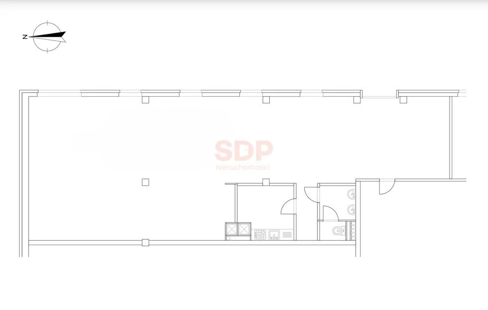 Biuro 268,23 m², oferta nr , 42491, Wrocław, Psie Pole-Zawidawie, Psie Pole, Kępińska