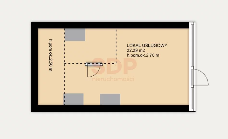 Lokal użytkowy 32,39 m², oferta nr , 38341, Wrocław, Stare Miasto, Księcia Witolda