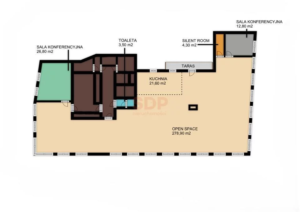 Biuro 344,40 m², oferta nr , 39279, Wrocław, Stare Miasto, Łaciarska