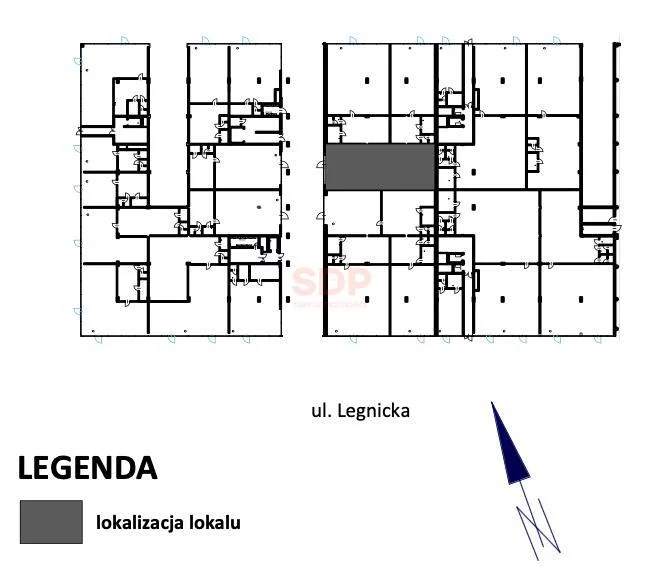 Biuro 180,00 m², oferta nr , 38607, Wrocław, Fabryczna, Legnicka
